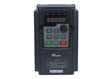 Sensorless Vector VFD Three Phase Variable Frequency Drive 1.5KW Easy Installation